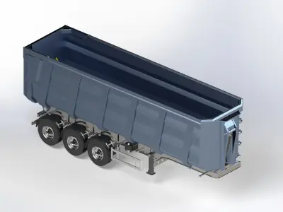 TIPPER dump truck 3D model