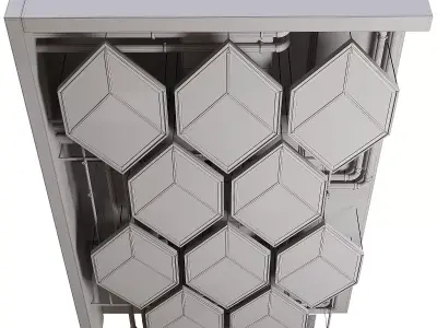 Ceiling 08 Low-poly 3D model