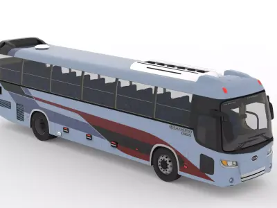 Kia Granbird Silkroad 2011  3D model