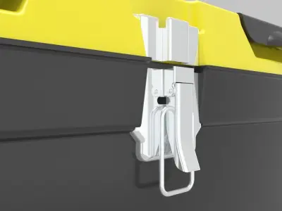 Plastic Toolbox 3D model