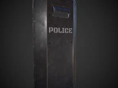 Assortment of Law Enforcement 3D Model Pack