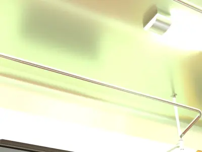 Metro Interior 3D model