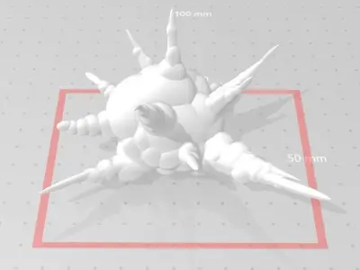Explosion Action Effect part 3D Printing -Stop Motion Effect- Free 3D print model