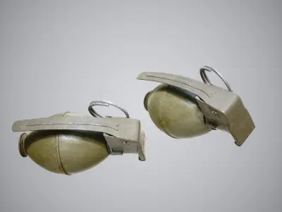 Hand Granade 3D model