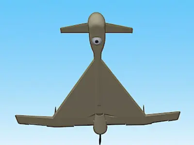 HAROP UAV - High Poly Free 3D model
