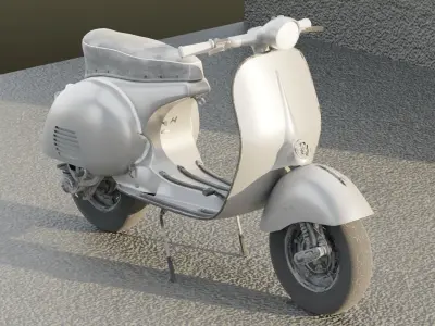 Vespa 150 GS 3D model