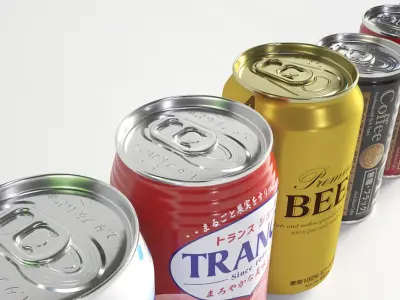  Drink Can PET bottle Collection 