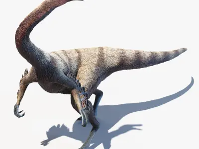 Ornithomimus Animated 