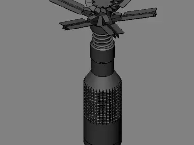 Russian PTAB 2-5KO 3D model