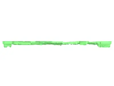 sci-fi panel 3D model buy