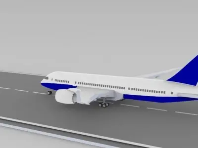 Boeing 787 Dreamliner 3D model