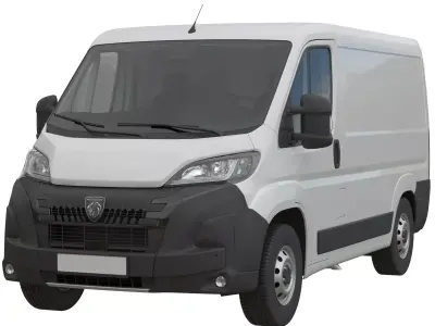 2024 Peugeot BOXER  L1H1 Detailed interior 3D model