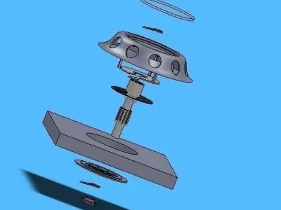 Deck Vent for Saare Yachts Free 3D model