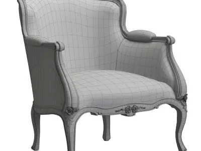 Savio Firmino 3119 Armchair 3D model