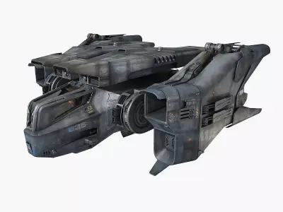 SF Fighter 3D model