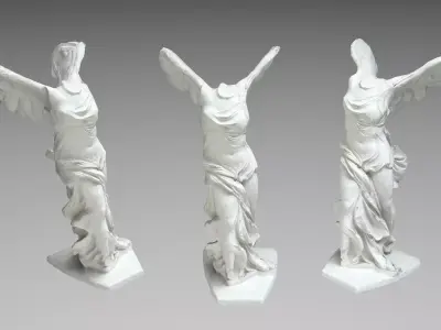 Winged Victory of Samothrace 3D model