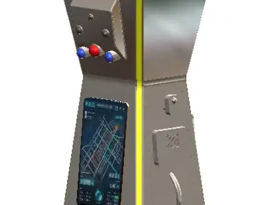 Smart Traffic Control and Monitoring System SolidWorks CAD Model 3D model