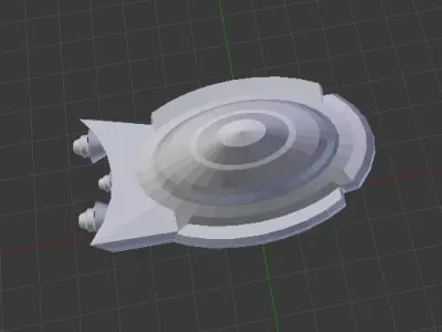 Lady of space and oceans 3D model