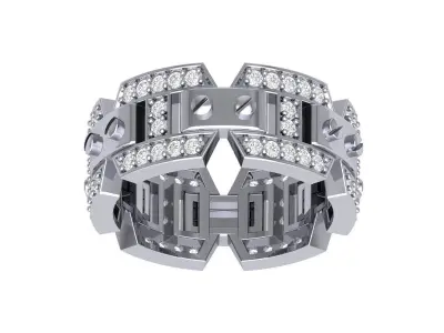 Wedding Ring  3D print model 276