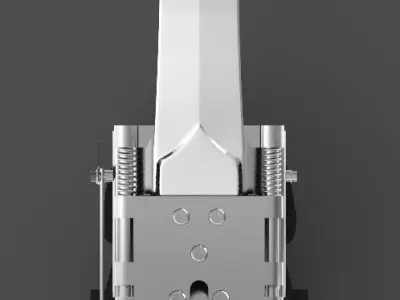 SAW Gauntlet Weapon  3D model
