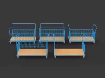 Handling Trolley 02 3D model