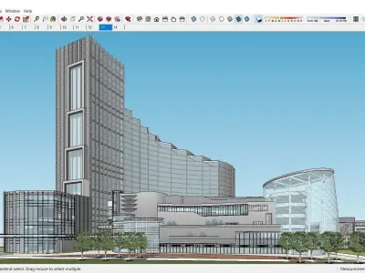 Sketchup Complex B6 3D model