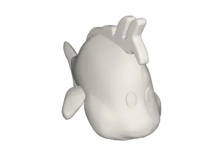 Toy fish 3D model