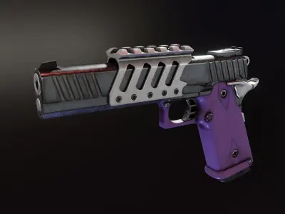 STI Eagle 6 Low-poly 3D model