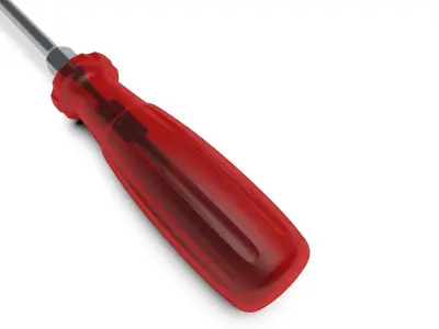 Flat Head Screwdriver 3D model