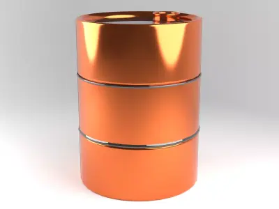 Oil Barrel Free 3D model get
