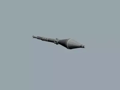 RPG Rocket 3D model