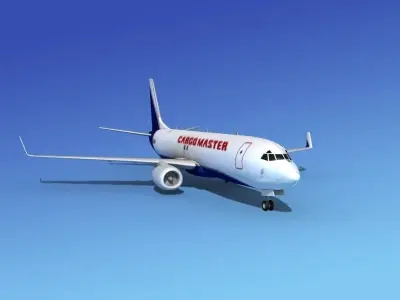 Boeing 737-800 Cargo Master 3D model