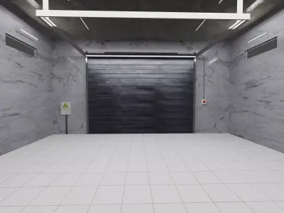 Warehouse loft 3D model purchase