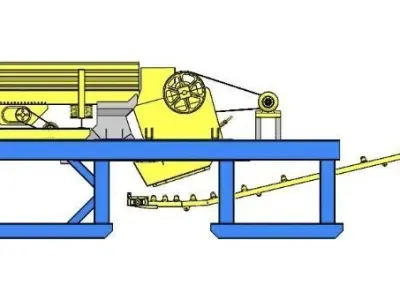3D digital simulation drawing of a new crusher 3D model