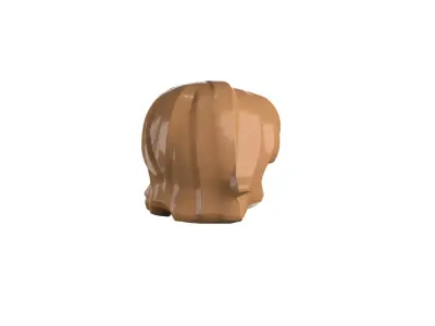 Custom3Dprint Minifigure Accessory - Minifigure Hair S3 - 03 3D print model