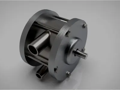 Air Motor 3D model
