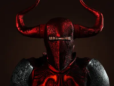 The Guardian Lord of Darkness  3D model