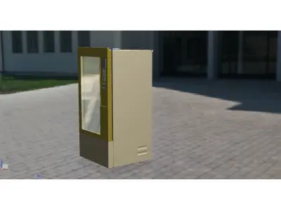 VENDING MACHINE Low-poly 3D model