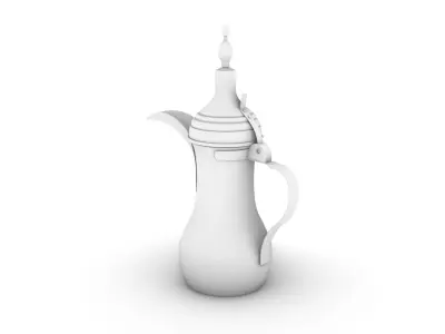 Arabirc Coffee Pot - Dallah 3D model