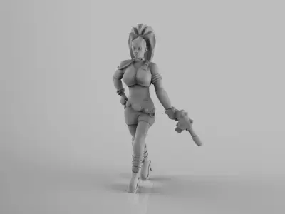 Sofia - Female Gang Member 3D print model