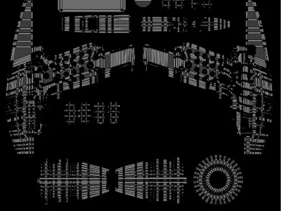 Star Trek Assualt Phaser Low-poly 3D model