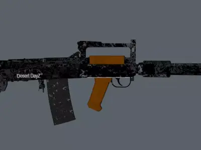 OC-14 Assault Rifle 3D model Low-poly 3D model