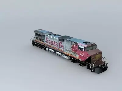Eco Rail Dash 9 Dummy! Sidings Junk Free 3D model