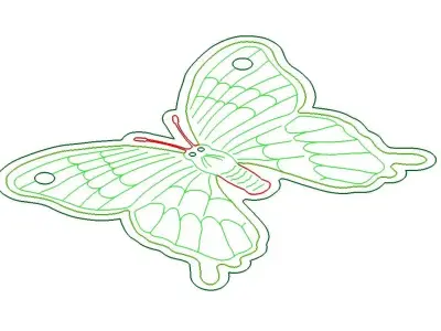 Butterfly 3D model buy