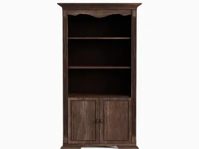 Antique Cupboard 05 Low-poly 3D model