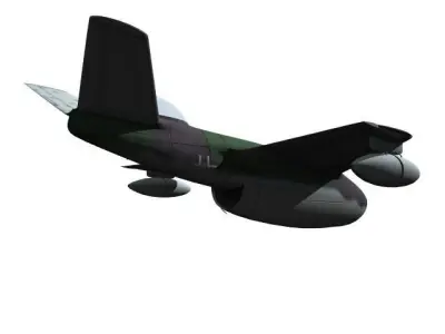 Messerschmitt P1106 3D model