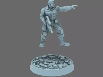 CT-All American Heroes Arch Duke 3D print model