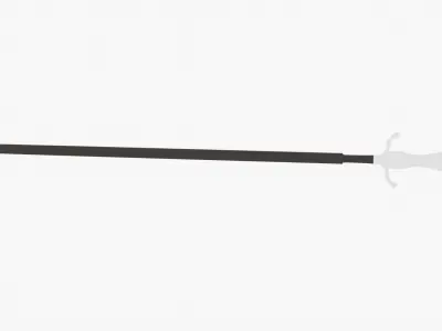 Basic Spear Low-poly 3D model