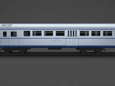 TRAIN KA KUDA PUTIH-MCDW 300 3D model