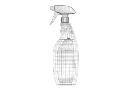 Shoe Protector Spray Unbranded Low-poly 3D model